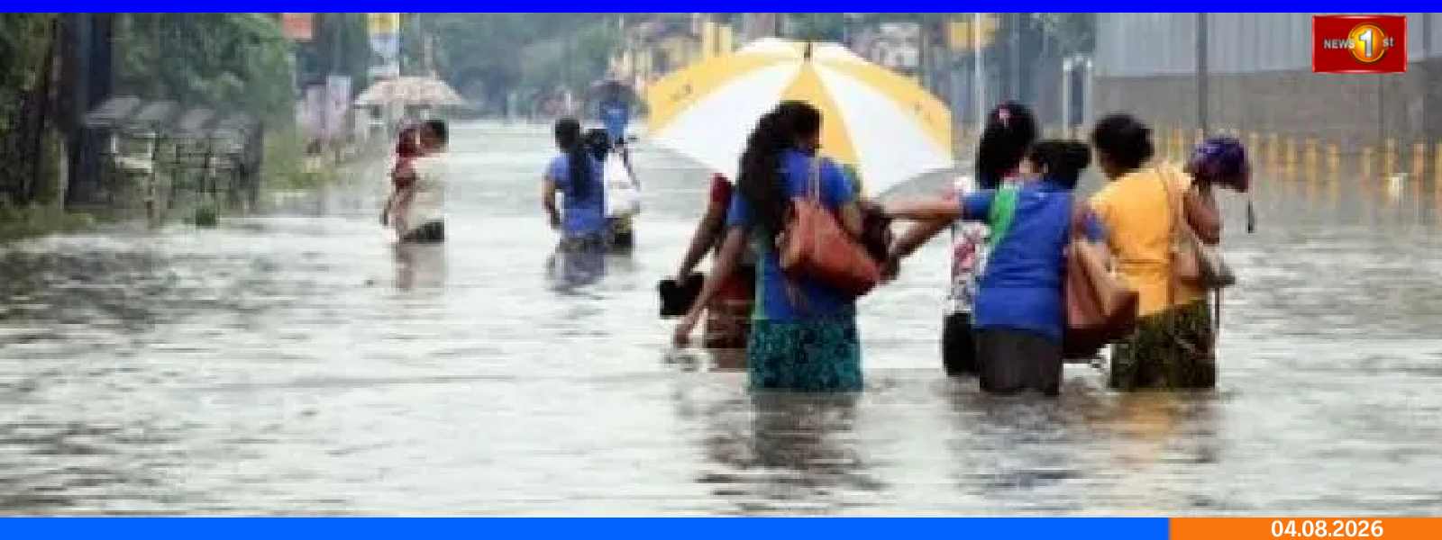 கடும் மழையுடனான வானிலையால் 6 பேர் பலி